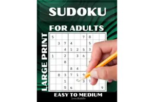 Sudoku Large Print For Adults Easy to Medium