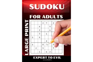 Sudoku Large Print For Adults Expert To Evil